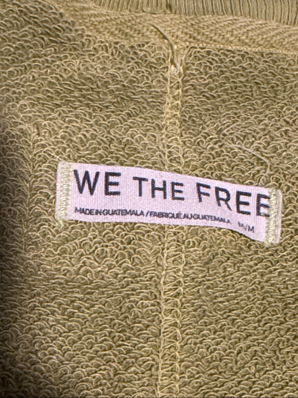 Free People / We The Free Venice v-neck oversized sweatshirt (M) - like new! - Picture 3 of 11